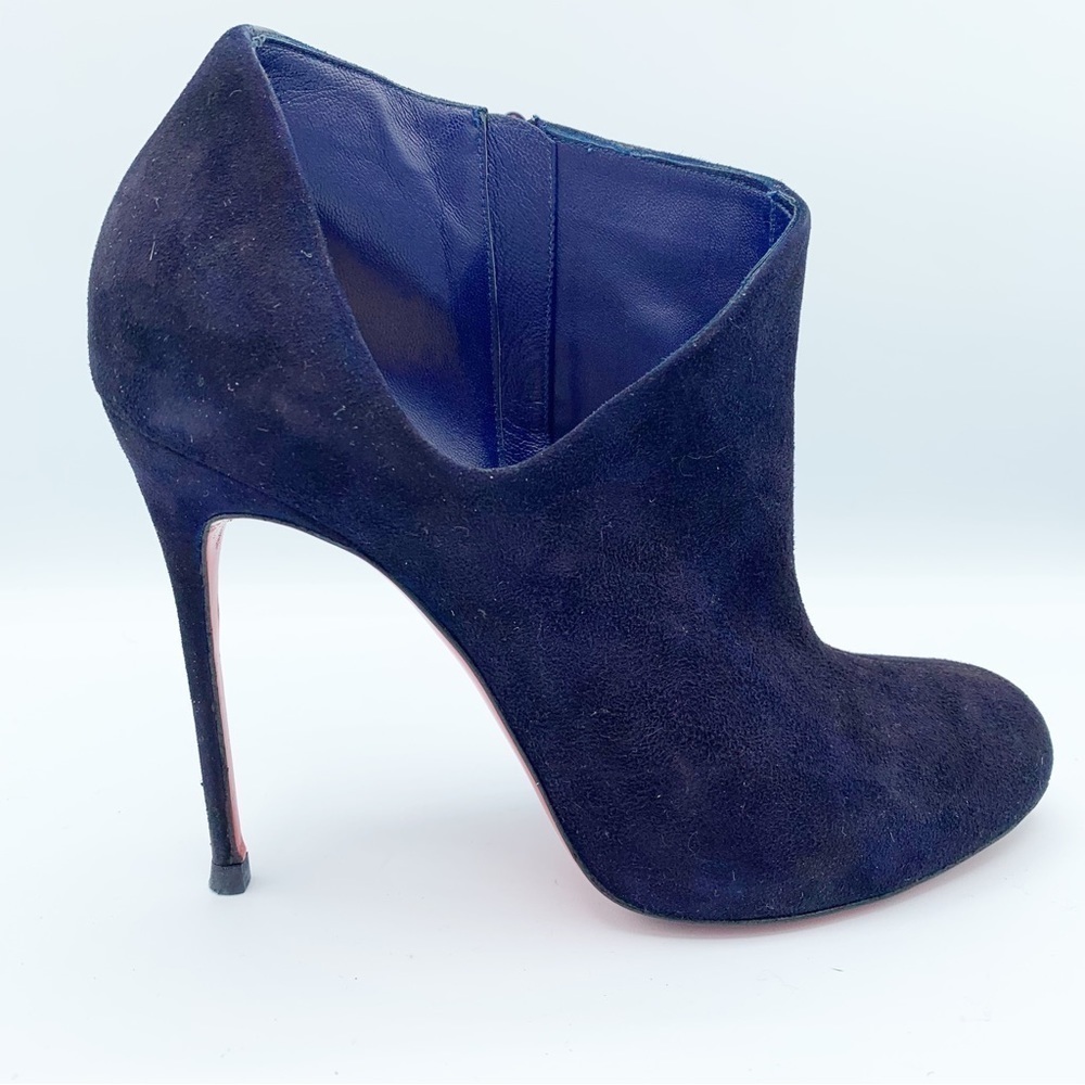 Christian Louboutin "Lisse" Suede Royal Indigo